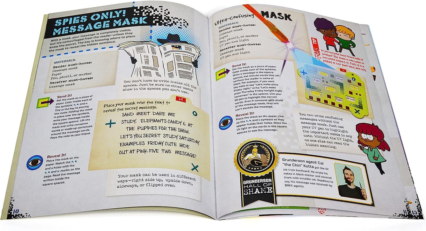 SPY SCHOOL – SECRET CIPHERS